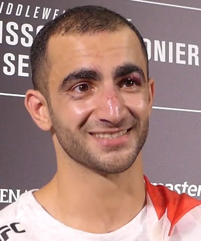 Giga Chikadze, who knocked out Edson Barboza in 2021
