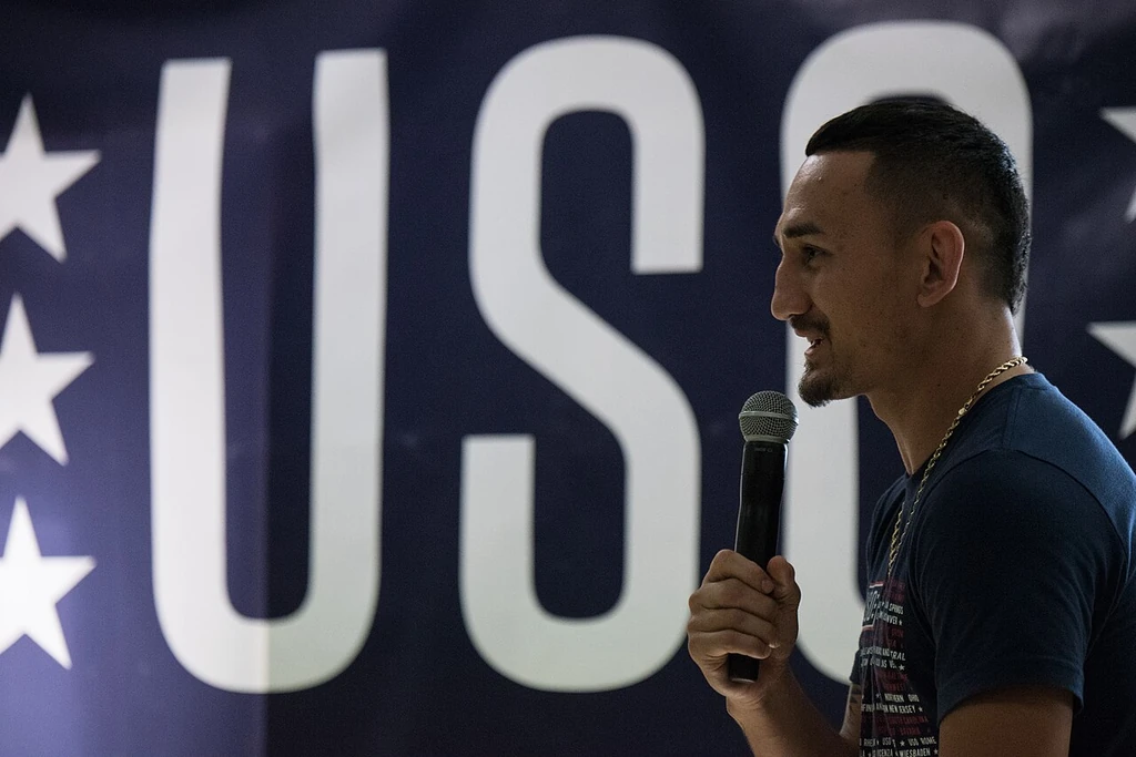 Max Holloway in 2018