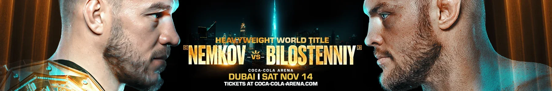 PFL Dubai: Nemkov vs Bilostenniy